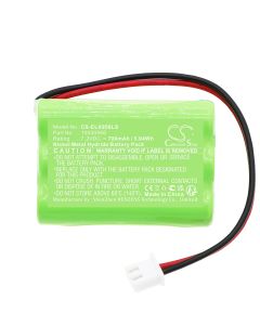 ESYLUX 7,2 V 700 mAh Ni-MH-batteri for nødbelysning