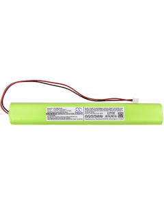 Batteri for nødbelysning Unitech 9,6 V 1800 mAh Ni-MH
