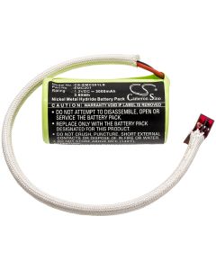Batteri for nødbelysning Lithonia 1,2 V 3000 mAh Ni-MH