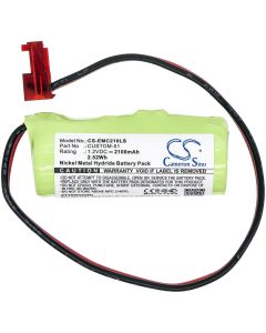 Batteri for nødbelysning Lithonia 1,2 V 2100 mAh Ni-MH