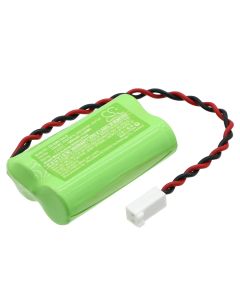 Batteri for nødbelysning Dual-Lite 2,4 V 1500 mAh Ni-MH