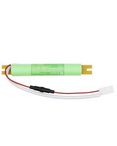 Batteri for nødbelysning 3,6 V 3000 mAh Ni-MH