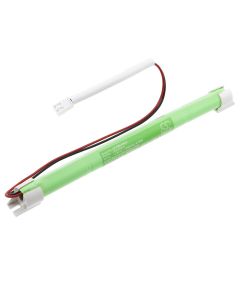 Batteri for nødbelysning 4,8 V 1300 mAh Ni-MH