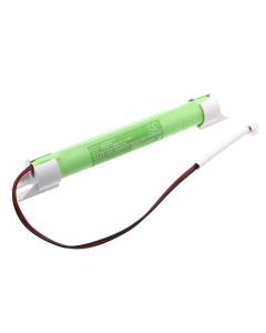 Batteri for nødbelysning 4,8 V 2200 mAh Ni-MH