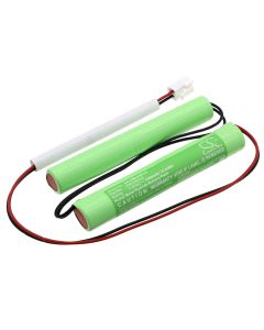 Batteri for nødbelysning 4,8 V 1300 mAh Ni-MH