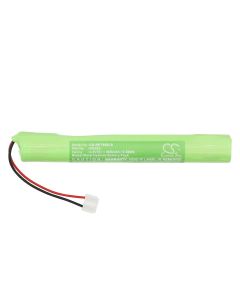 Batteri for nødbelysning RP-Technik 4,8 V 600 mAh Ni-MH