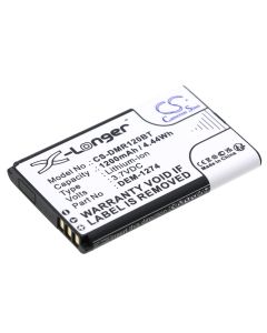 Batteri for DEM-alarm 3,7 V 1200 mAh Li-ion