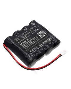 Batteri for DoorLock-lås 6V 2300mAh Alkaline