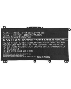 Batteri for HP 38,76Wh 11,4V 3400mAh