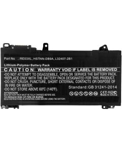 Batteri for HP 41.07Wh 11.1V 3700mAh