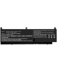 Batteri for Dell 89.49Wh 11.4V 7850mAh