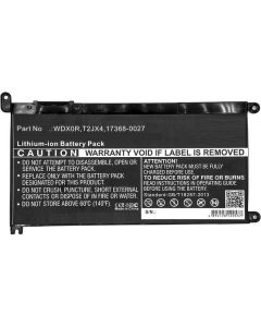 Batteri for Dell 41.61Wh 11.4V 3650mAh