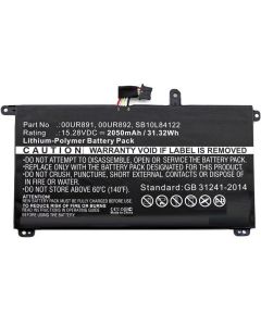 Batteri for Lenovo 30.40Wh 15.2V 2000mAh