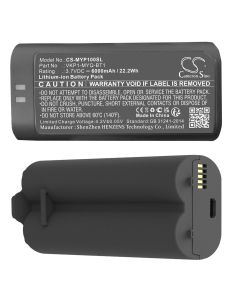 Batteri for MYQ LiftMaster trådløs videotastatur 3,7 V 6000 mAh