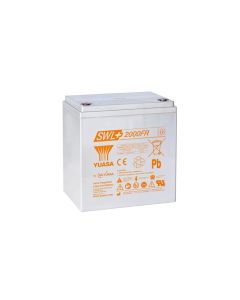 Yuasa SWL+2000-12FR Blybatteri (Flammehemmende boks)