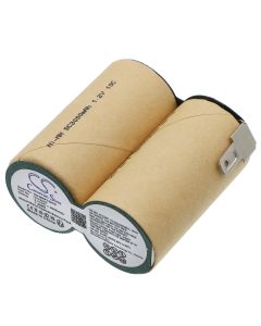 Batteri til Miele EP1500CS støvsuger - 2,4V 3000mAh