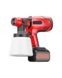 Malingssprøyte for Milwaukee 18V batteri med batteri og lader