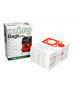 Numatic NVM-1CH støvsugerposer til Henry, Hetty, Harry og James - 10 stk.