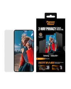PanzerGlass® 2-veis skjermbeskyttelse S26 Plus | FASTFIT