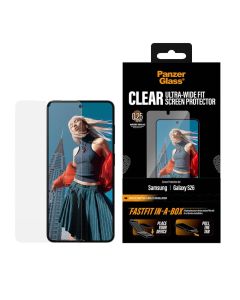 PanzerGlass® Skjermbeskyttelse Samsung Galaxy S26 | FASTFIT