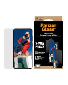 PanzerGlass® 2-veis skjermbeskytter for personvern Samsung S26 Ultra | EasyAligner