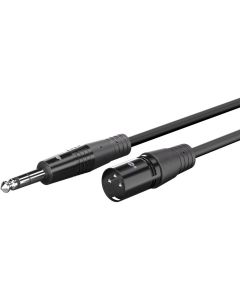 XLR til Jack kabel - 3m