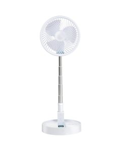 Teleskopisk USB-bordvifte, oppladbar, 13,5 cm