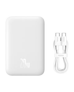 Baseus Powerbank 6000 mAh, inkl. USB-C-kabel, magnetisk feste