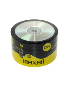 Maxell CD-R 700MB/80 Min. 52x hastighet - 50 stk.