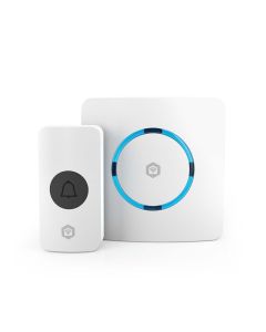 Nedis SmartLife dørklokke, Wi-Fi, sirene