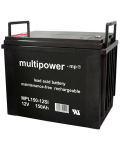 Multipower MPL150-12SI blybatteri med lang levetid 12V - 150Ah