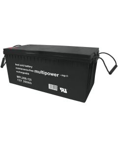 Multipower MPL200-12I blybatteri med lang levetid 12V - 200Ah