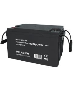 Multipower MPL12265H høyhastighets blybatteri 12V - 70Ah