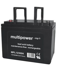Multipower MPL12300H høyhastighets blybatteri 12V - 75Ah