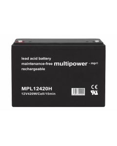 Multipower MPL12420H høyhastighets blybatteri 12V - 110Ah