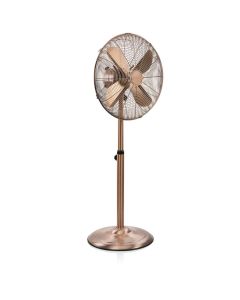 Tristar VE-5971 gulvvifte i metall, 3 hastigheter, kobber, Ø40 cm