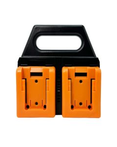 Batteriholder til Dewalt 18 V – 4 batterier – veggmontert