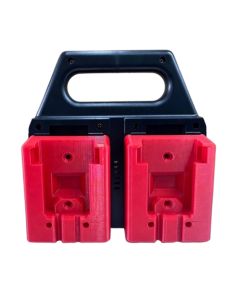 Batteriholder til Milwaukee 18 V – 4 batterier – veggmontert