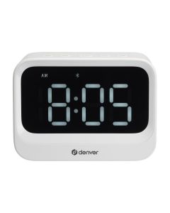 Denver EC-54W Bluetooth-vekkerklokke
