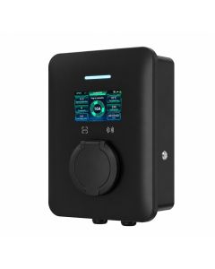 Type 2-ladeboks for elbil – 11 kW – 3-fase – RFID / WiFi / BT – uten kabel