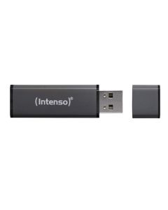 Intenso® 8 GB USB-minnepinne i aluminium – antrasitt