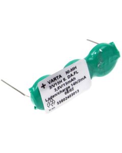 Varta 3/V15H Batteri Ni-MH 3.6V 15mAh Flatpack + LFZ