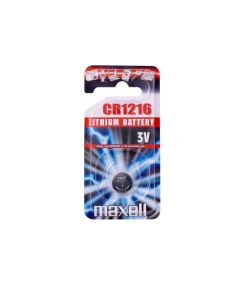 Maxell Lithium CR1216 batteri - 1 stk.