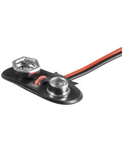 1x 9V Block Batteriholder