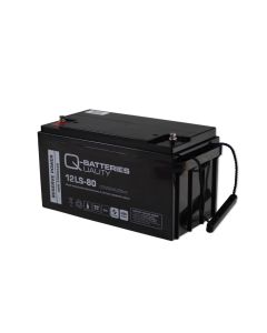 Q-Batteries 12LS-80 / 12V - 82Ah 10-års AGM batteri