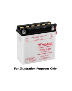 Yuasa 12N10-3A-2 (DC) 12V Batteri til Motorcykel