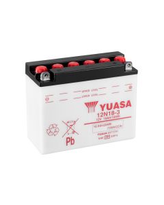 GS Yuasa 12N18-3(DC) 12V Conventional Startbatteri