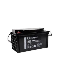 Q-Batteries 12LC-130 12V 128Ah deep cycle AGM batteri (Forbrugsbatteri)