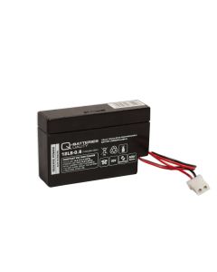 Q-Batteries 12LS-0.8 12V 0,8Ah AGM batteri med AMP connector