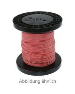 Kobberledning 0,50mm² rød m. PVC - 100m pr. rulle